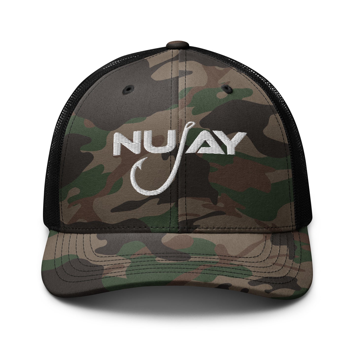 Nujay Outdoors Camouflage Trucker Hat