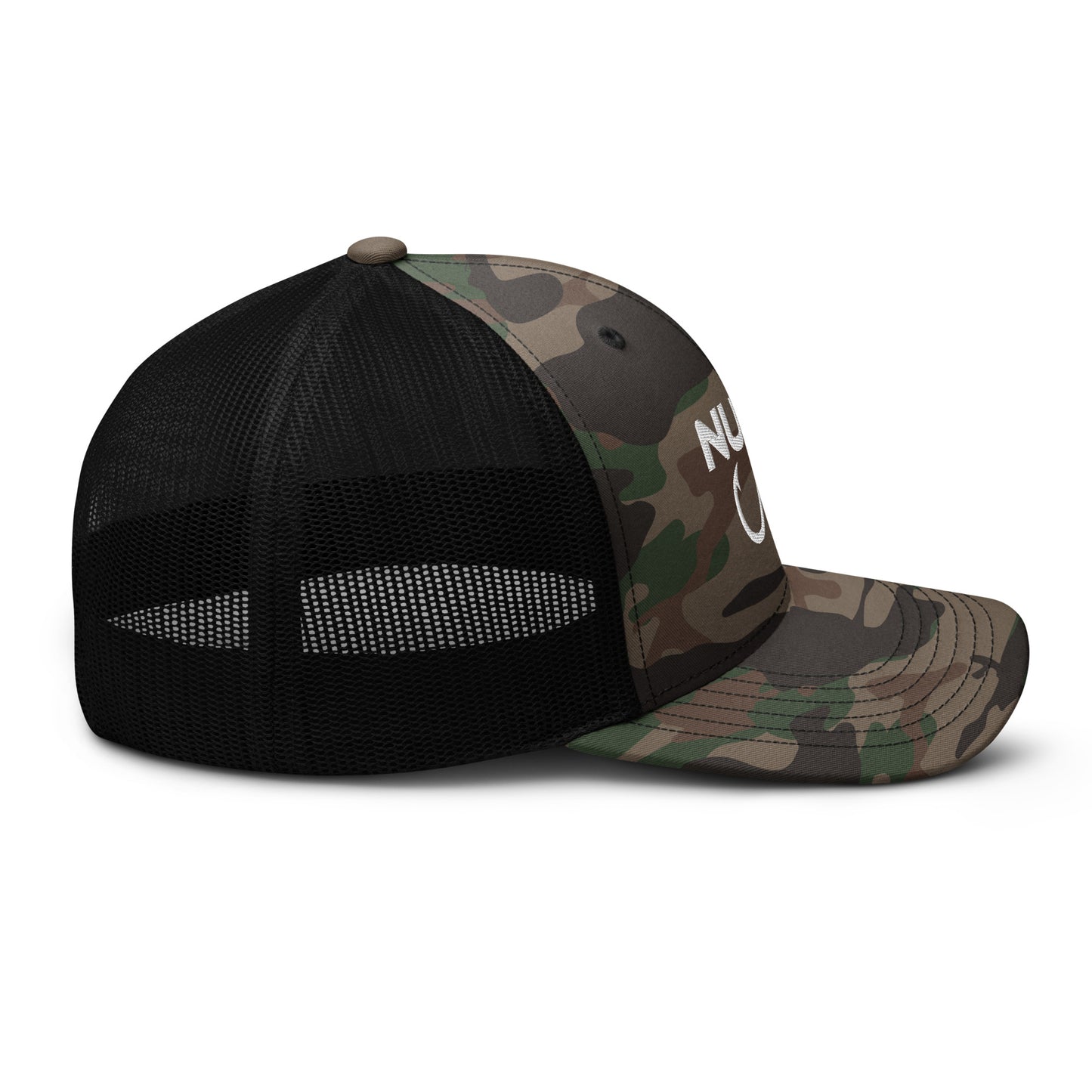Nujay Outdoors Camouflage Trucker Hat