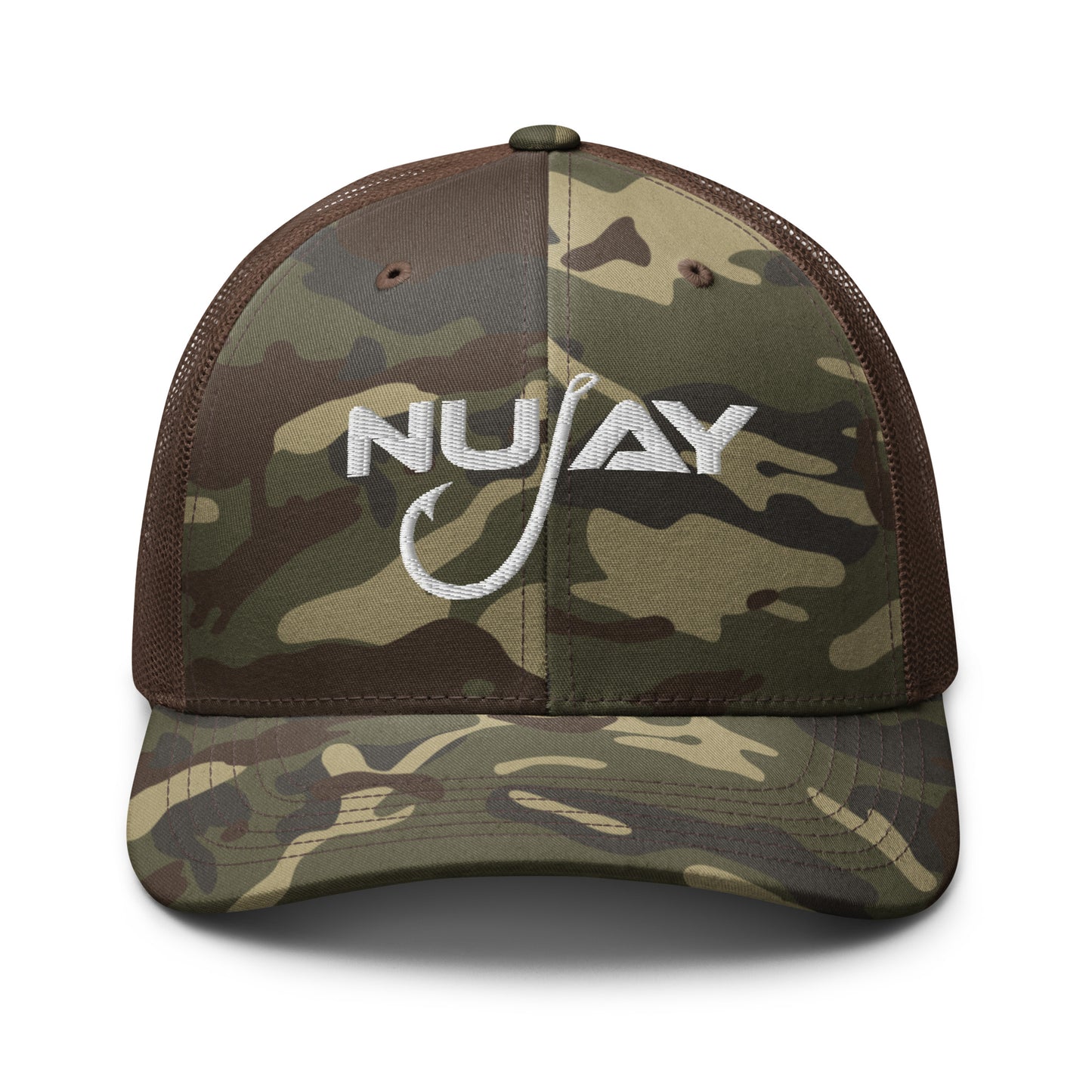 Nujay Outdoors Camouflage Trucker Hat