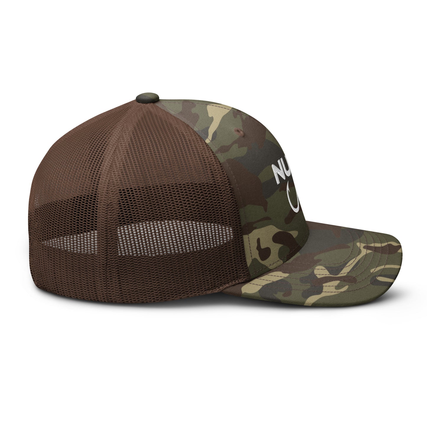 Nujay Outdoors Camouflage Trucker Hat