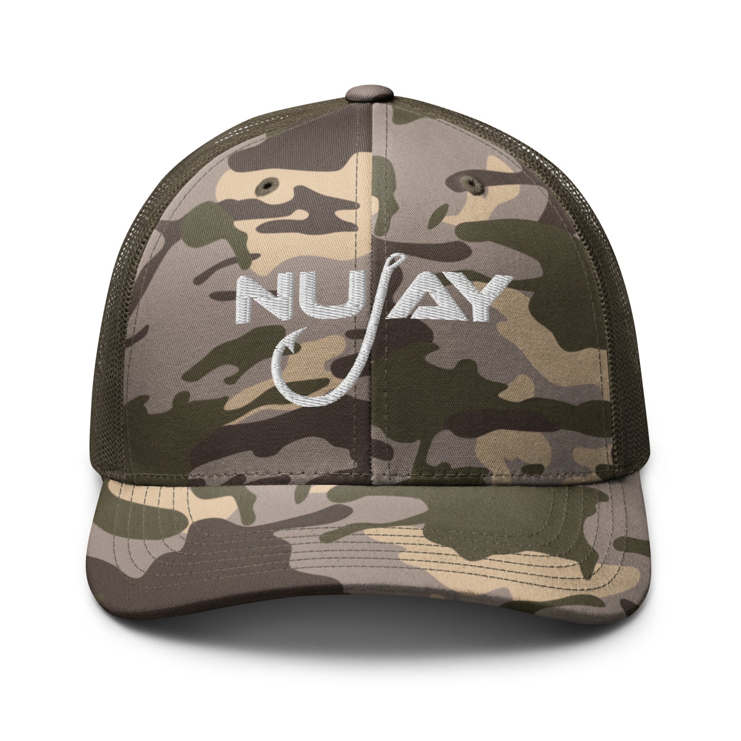 Nujay Outdoors Camouflage Trucker Hat