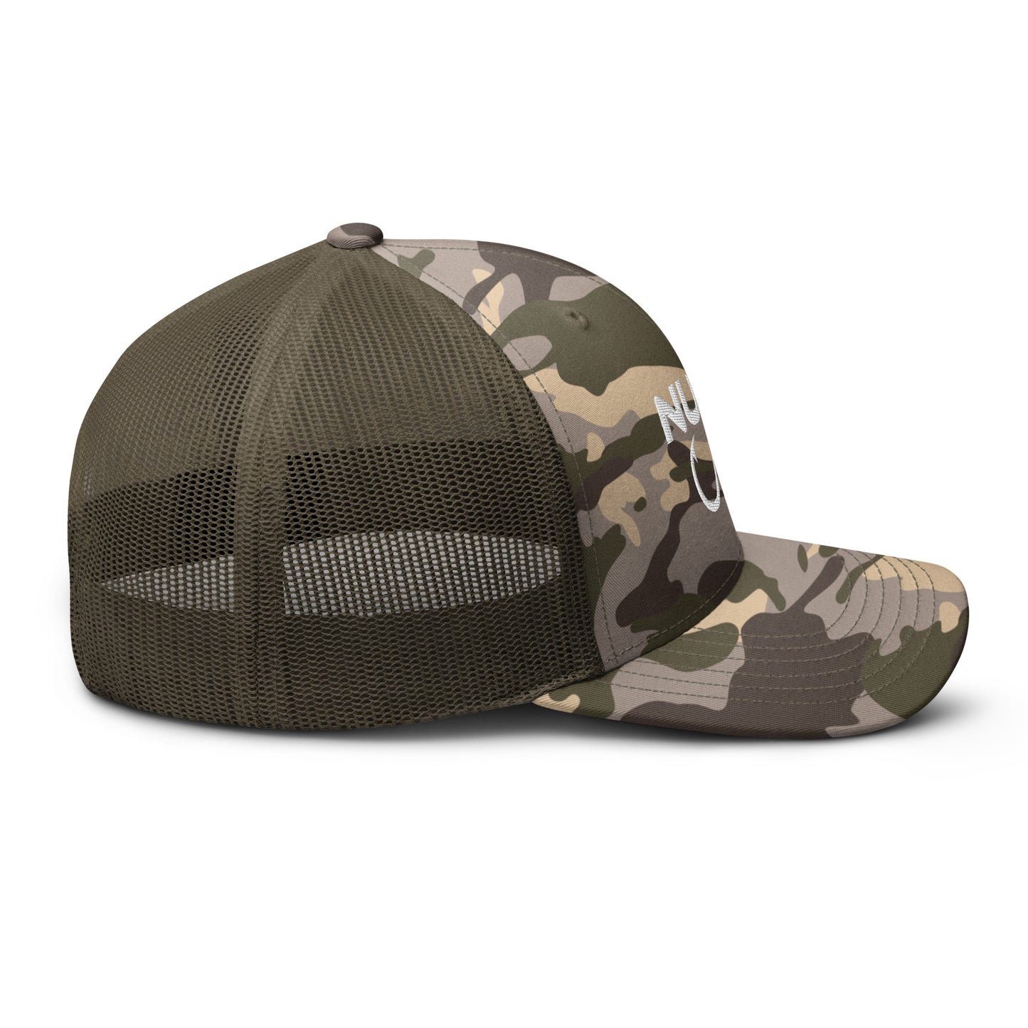 Nujay Outdoors Camouflage Trucker Hat