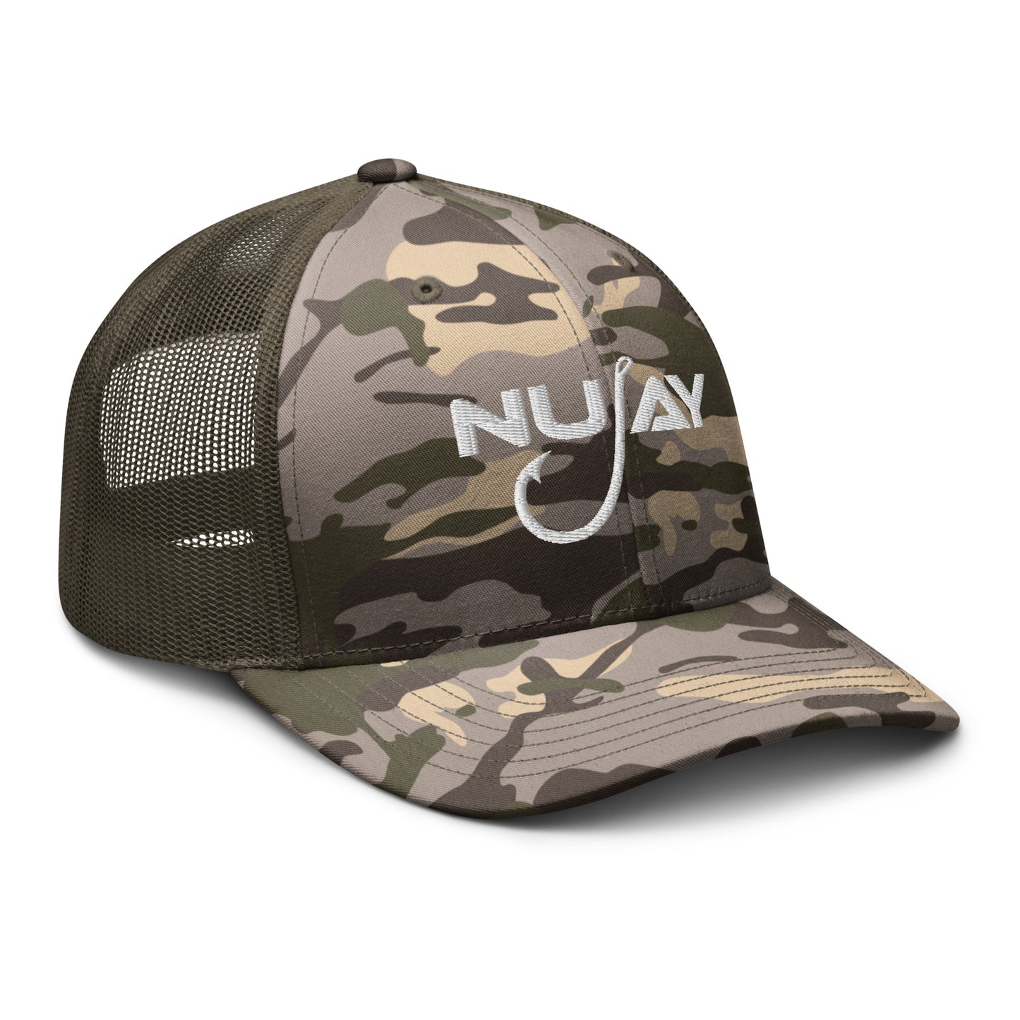 Nujay Outdoors Camouflage Trucker Hat