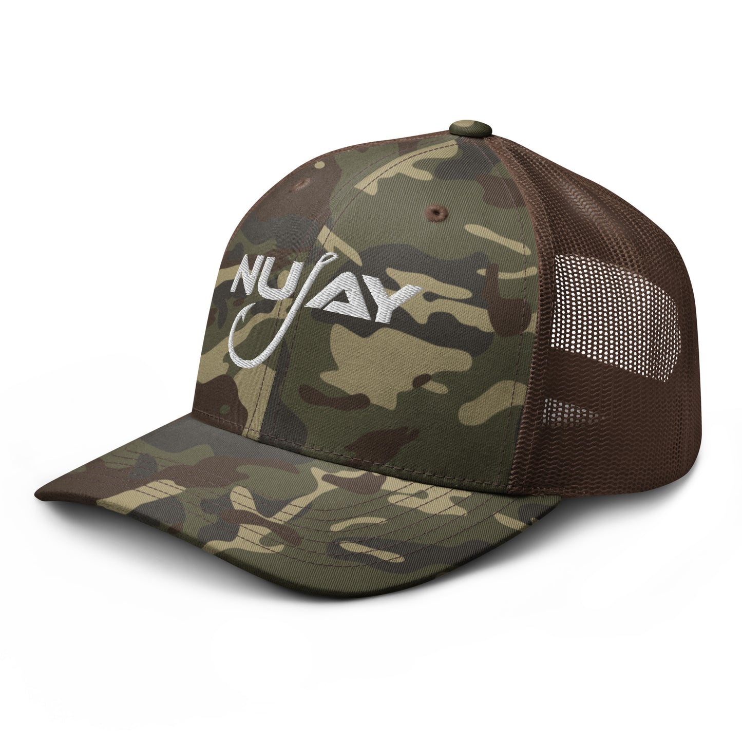 Nujay Outdoors Camouflage Trucker Hat